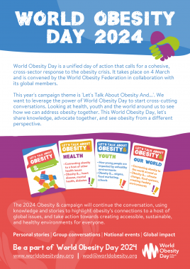 World Obesity Day 2024 one pager